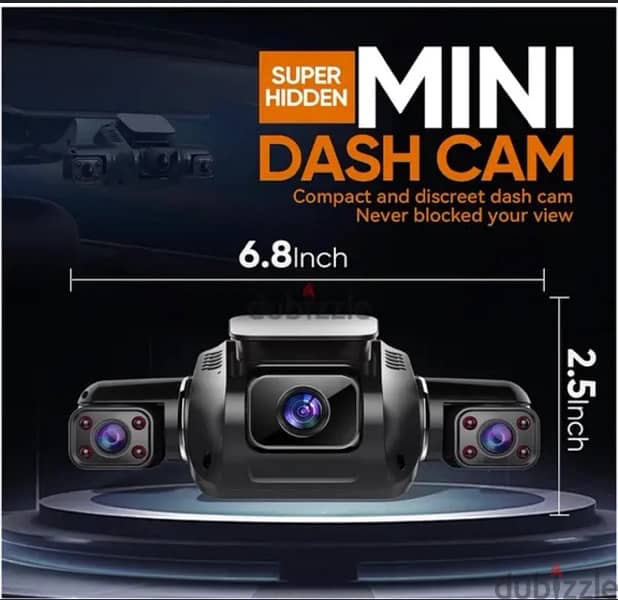 Dash Cam HUPEJOS V80-4CH Camera 10