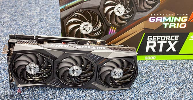 MSI GeForce RTX  3090 GAMING X TRIO 24G 4