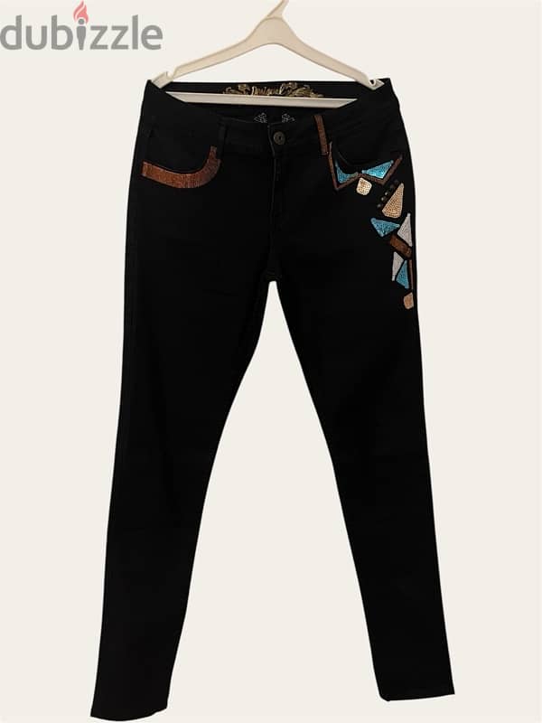 Desigual straight leg pants 0