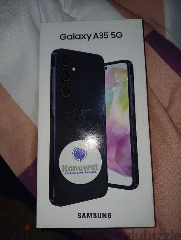 Samsung. A35.5g  ram8 /256 كسر زيرو 0