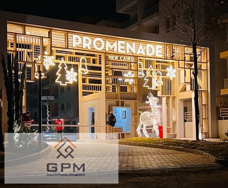 شقة 225 متر للبيع في كمبوند بروميناد - التجمع استلام فوري وتكملة أقساط Apartment 225 For Sale in Promenade Compound 0