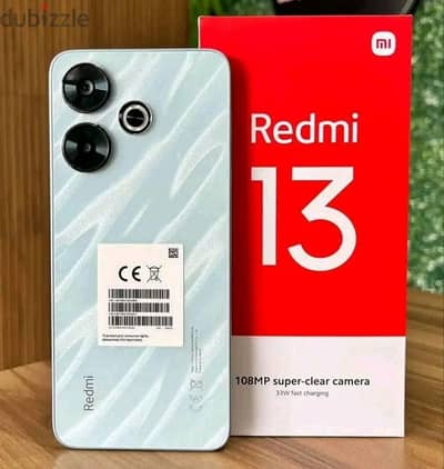 Xiamoi Redmi 13 256/8+8 زيرو