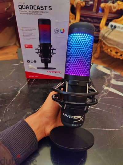 HyperX Quadcast S RGB Mic