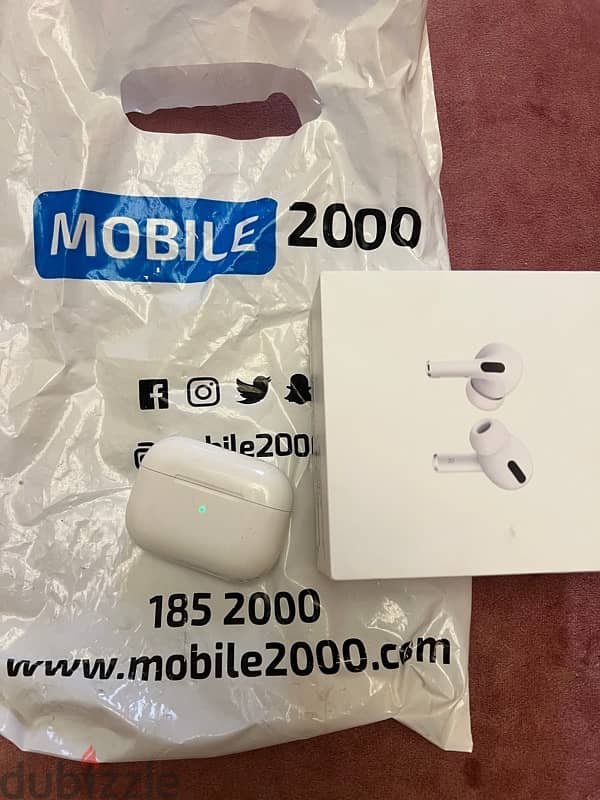 Airpods pro 1 Gen.  سماعات ايربودز (فرده يمين)اصلي بالعلبه وارد الكويت 1