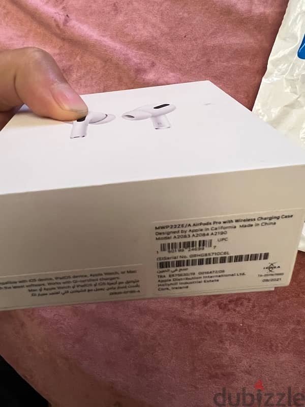 Airpods pro 1 Gen.  سماعات ايربودز (فرده يمين)اصلي بالعلبه وارد الكويت 5