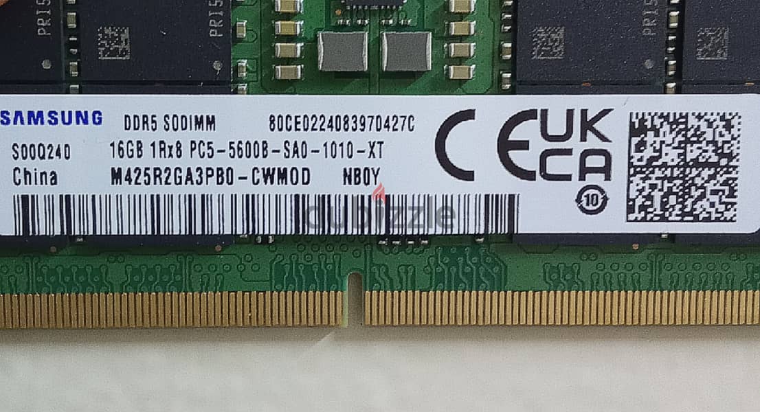 16GB DDR5 RAM 0