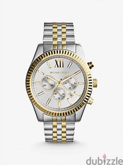 Michael Kors Oversized Lexington Two-Tone Watch