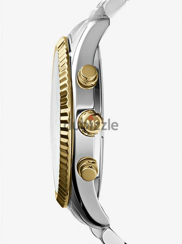 Michael Kors Oversized Lexington Two-Tone Watch 1