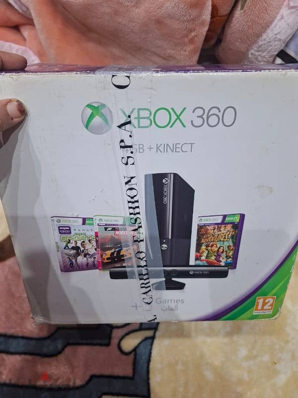 xbox 360 4 GB + kinchet 2