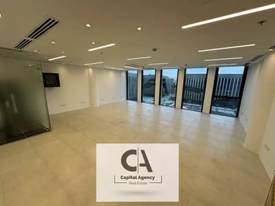 Admin office 96M fully finished for rent in EDNC Sodic - New Cairo