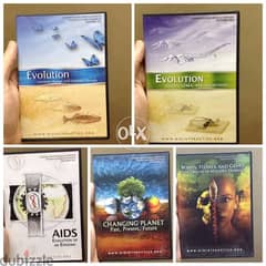 فرصة خمس افلام علمية وثائقية DVD للبيع 0