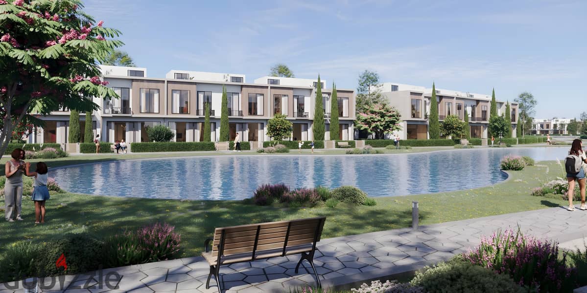 Villa in Golden Square, October Next to Palm Hills & Al Jazeera Club by MODON in Villagio 0