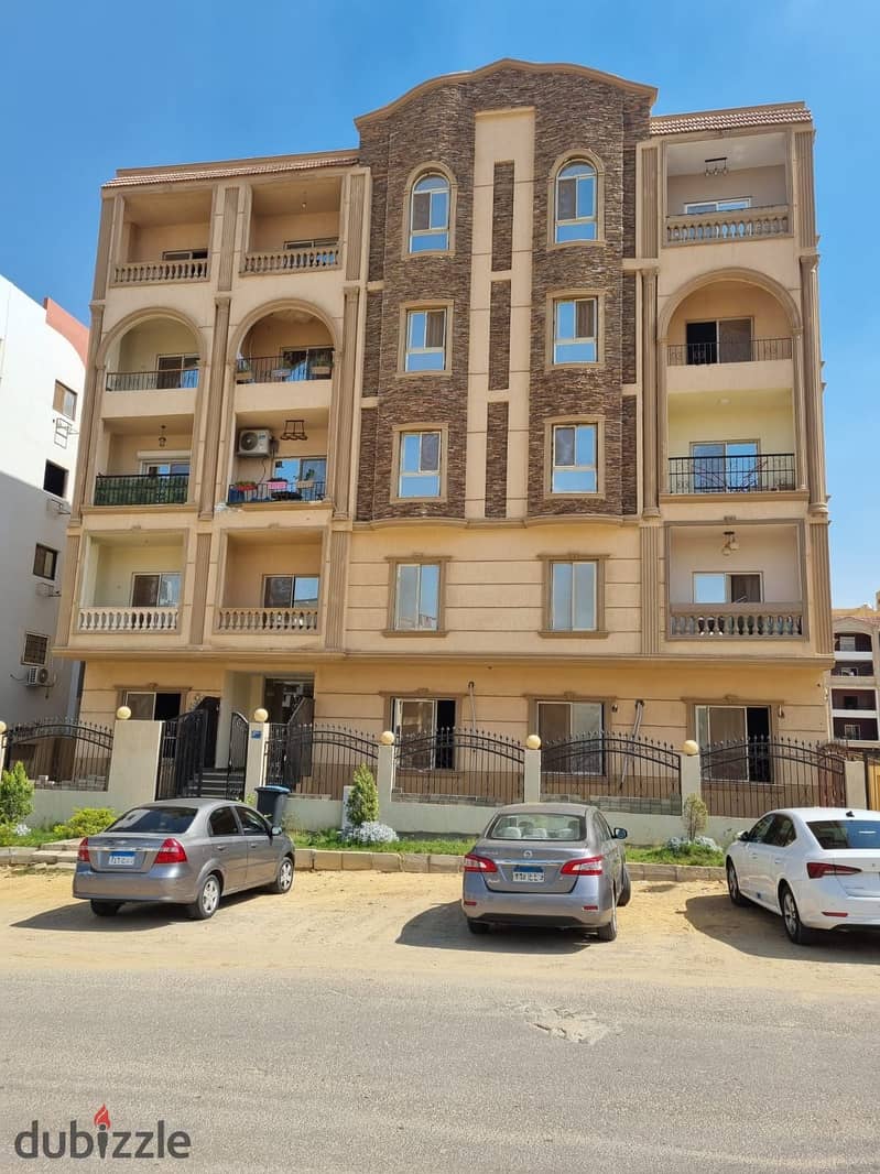 apartment for sale in North Lotus, 158 sqm with a 110 sqm garden, Fifth Settlement, accessed from the North 90th Street 0