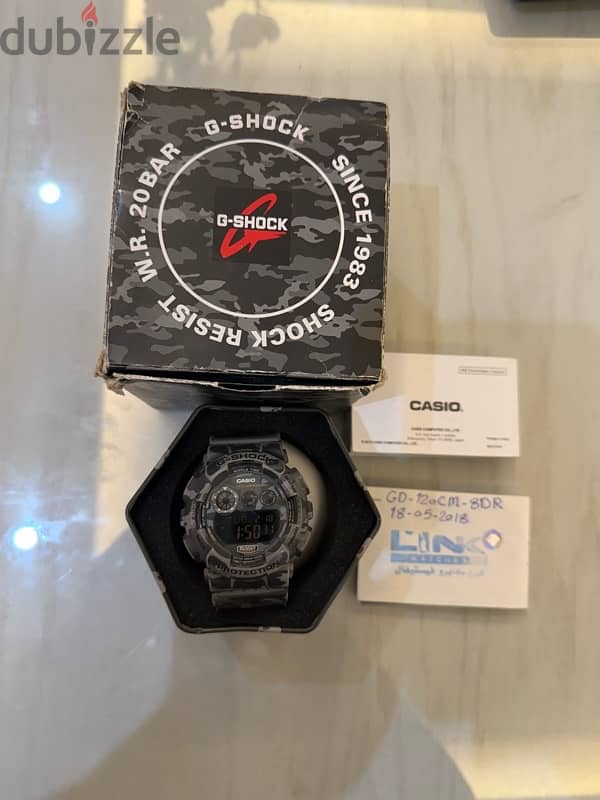 G SHOCK original Camouflage with box 1