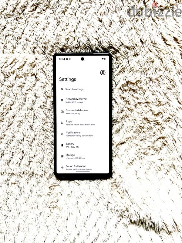 للبيع Google Pixel 6 كسر  زيرو مشحون ٧٩ مره فقط شغال شبكات تخطي 6