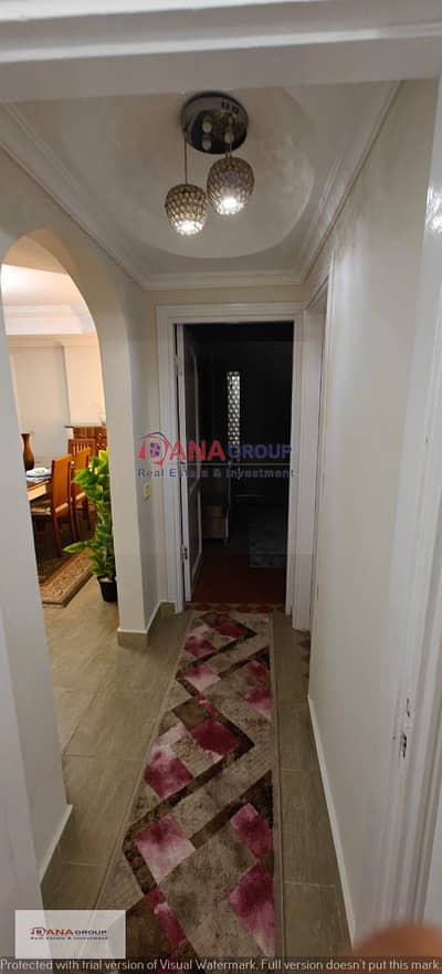 Apartment for rent in Beverly Hills - second phase - second floor - area 140 square meters  3 rooms  2 bathrooms + 3-piece reception area - fully furn