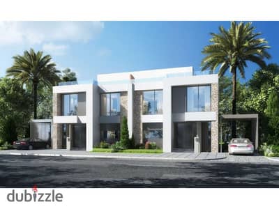 for sale in Noor smart city villa town house corner view garden lowest total contract