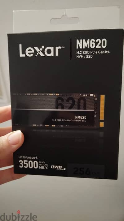 Lexar NM620 256GB M. 2 2280 PCIe Gen3x4 NVMe SSD up to 3300MB s read 13