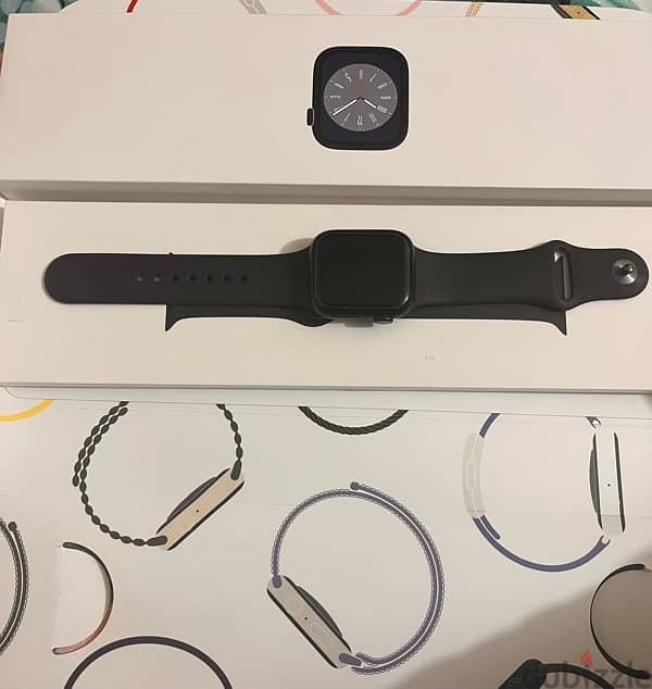 Apple Watch s8 41m midnight 2