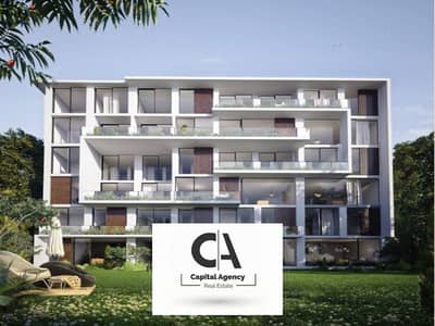 Apartment for sale, ground floor with a garden in the Fifth Settlement, with a down payment of only 5% | In The Crest Compound | With full finishing |