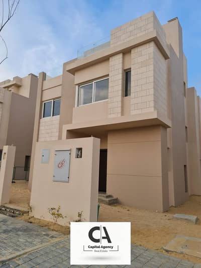 With a 23% cash discount, own your villa Ready To Move in Tawny Hyde Park Compound in the heart of October - villas compound Only