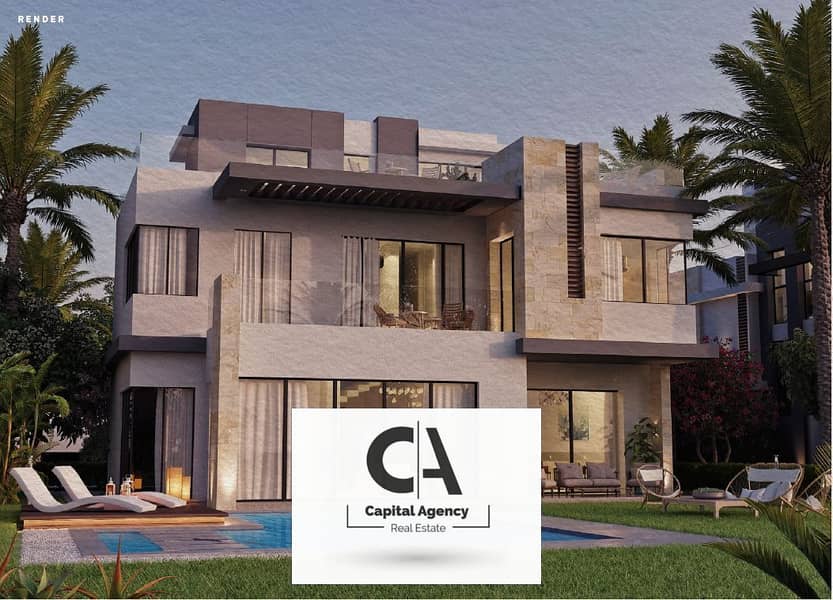 With a 23% cash discount a 335 meters villa with Ready To Move  in Hyde Park in Tawny Compound - villas only compound 0