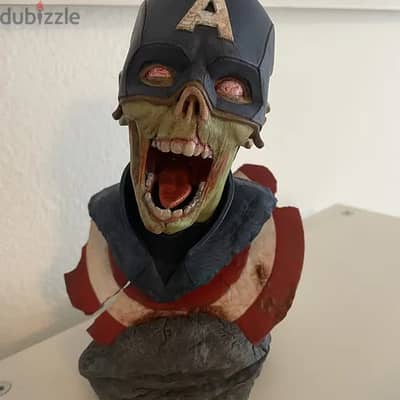 Captain America Zombie Bust - What If. . . ?