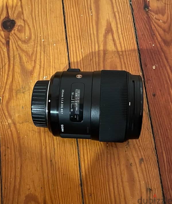 Sigma 35mm F1.4 DG HSM for Nikon عدسة سيجما نيكون 1