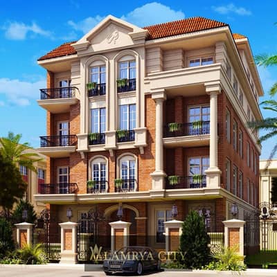 Apartment for sale in Beit Al Watan, Fifth Settlement, with a 15% down payment and equal installments over 10 years, delivery in 3 years, semi-finishe