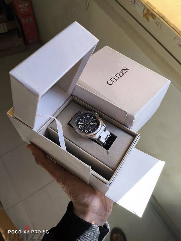 ساعة سيتزن عدادات يبانى Citizen Chronograph Watch 4