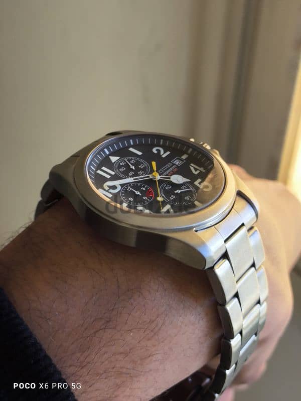 ساعة سيتزن عدادات يبانى Citizen Chronograph Watch 19