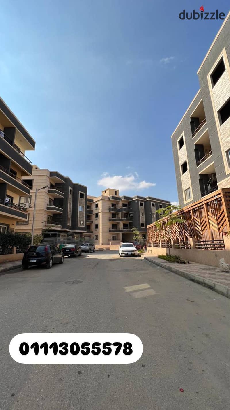 Receive the key to your 140 sqm home immediately in the Fifth Settlement, semi-finished, behind the American University 0