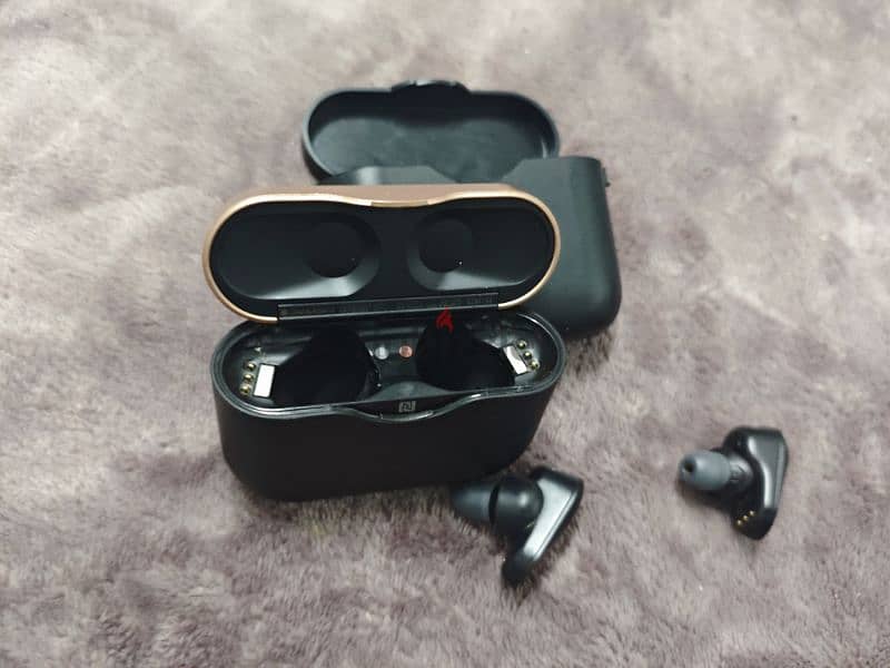 SONY Headphones Noise Canceling Truly Wireless Ear Buds Black Color 0