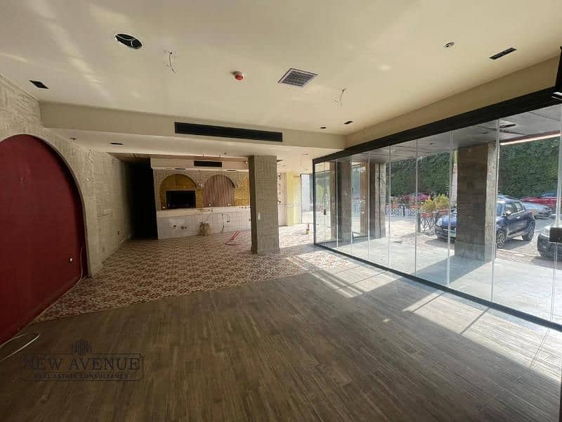 Ground floor Retail For Rent  | 190 m | at Mirage Residence |  New Cairo | AY/F 119 0