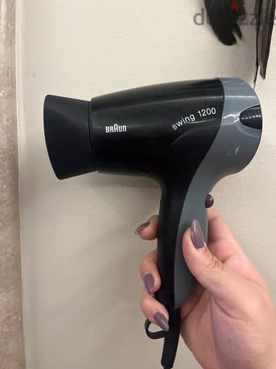 braun hair dryer swing 1200