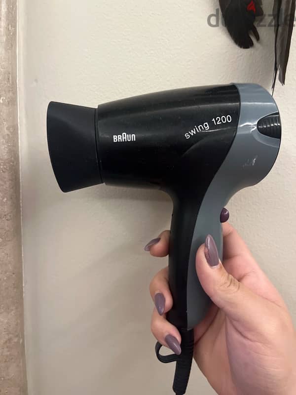 braun hair dryer swing 1200 0