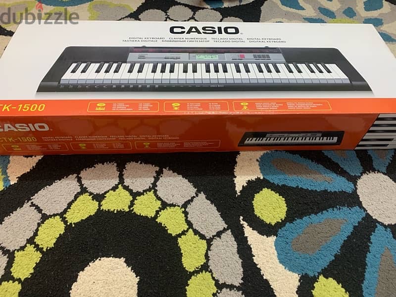 Casio CTK-1500 Digital Piano Keyboard 1