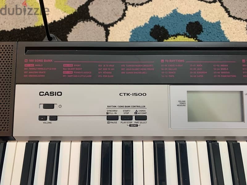 Casio CTK-1500 Digital Piano Keyboard 6