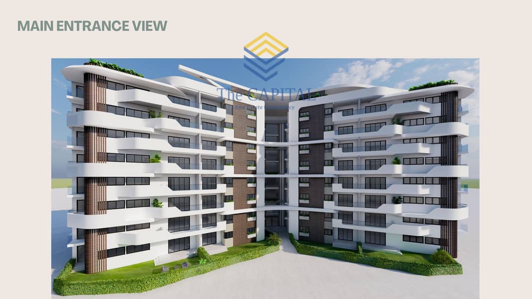 Seize the opportunity and own an apartment inside a compound in the capital, with equal installments over 14 years, with a 5% down payment. 0