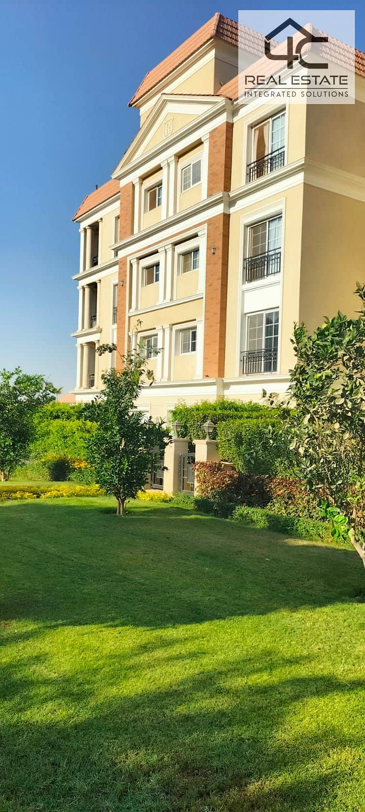 Apartment  Corner for sale 195m Mivida new cairo Ready to move double view with installment  in the best location in 5th statement 0