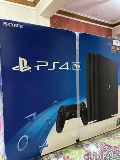 PS4 Pro 1 TB زيرو متبرشم