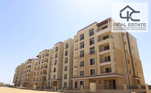 Under price in market In prime location apartment 169 m 3 bedrooms typical floor for sale at sarai Mostakbal City Compound