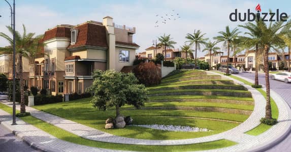 stand alone for sale in compound Sarai 235 m On the Cairo-Suez Road, Mostaqbal City