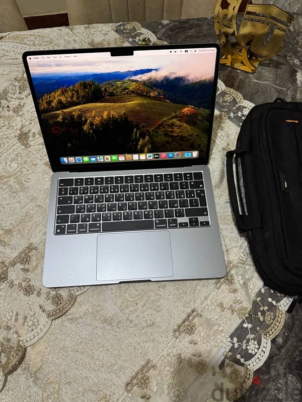 Macbook Air M2 زيرو تماما بدون ولا خدش بطارية ١٠٠٪؜ عربي اجليزي 2