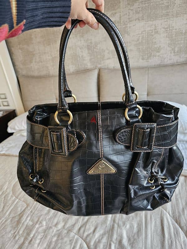 salamander bag real leather 0