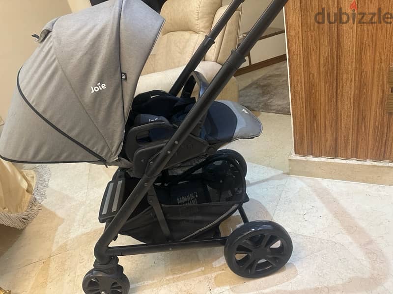 stroller joie chrome reversible pram smart 3