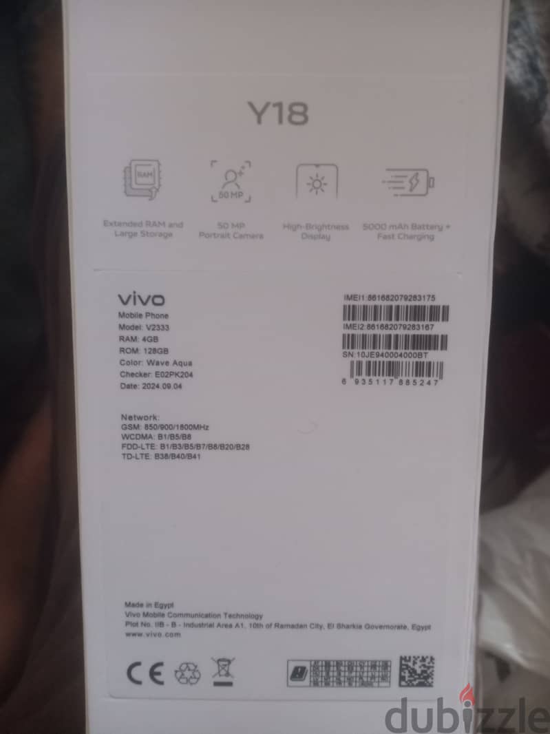 موبايل Vivo Y18 1