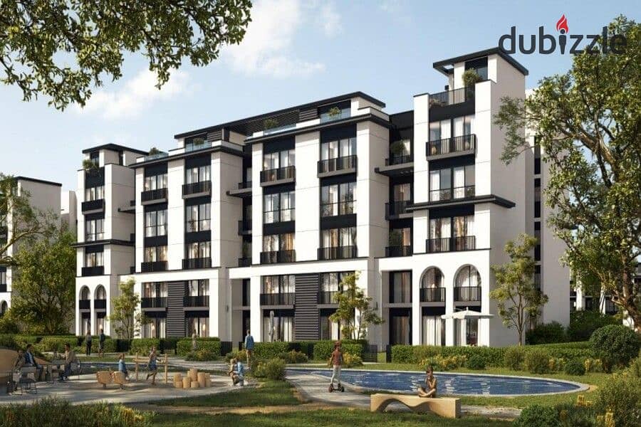 With a 1.6% down payment, own your apartment in the heart of Mostakbal City in AT East Compound and pay in installments over 13 years without interest 0