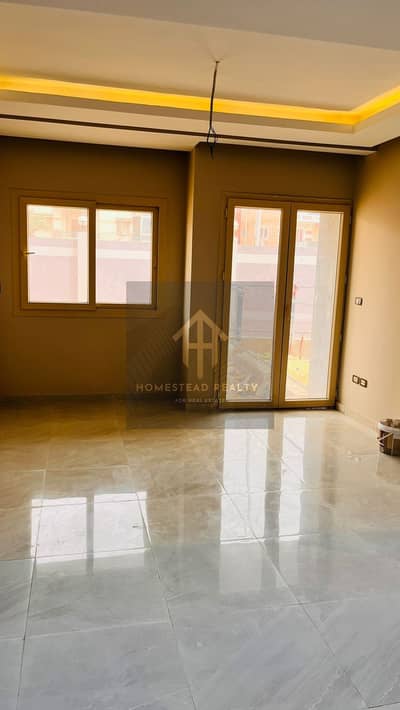 Apartment fully finished for sale at high city obour compound 110sqm with garden 95sqm