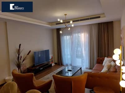 Own Your Apartment Super Lux Furnish With Private Garden in  Cairo Festival City New Cairo For Sale Buy Now !!